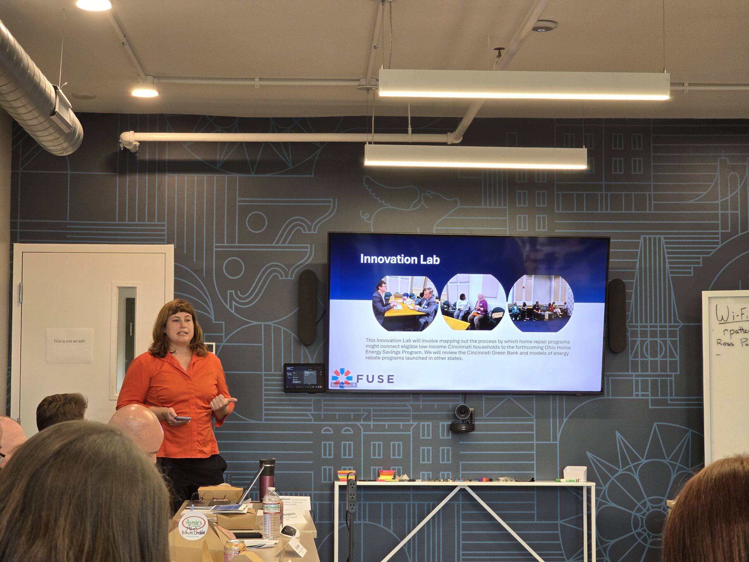 FUSE Executive Fellow Nikki Vandivort at her innovation lab.